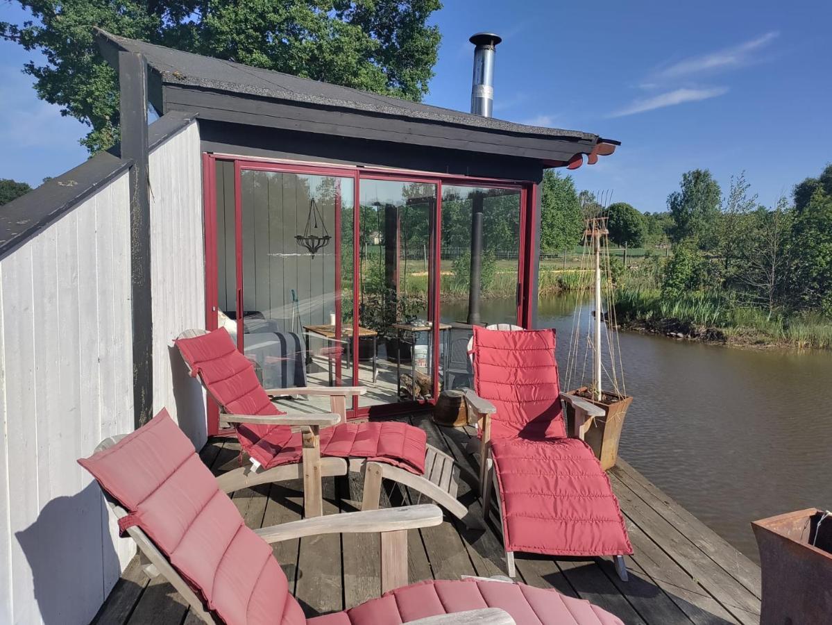 Вилла Damwildfarm In Rollerbue Suedschweden Тюринге Экстерьер фото